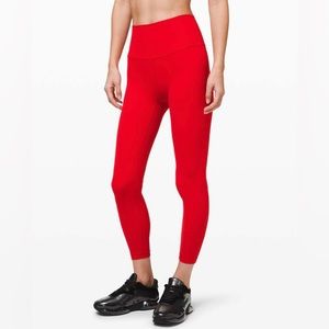 Lululemon Lunar New Year Align HR Pant 25” Dark Red